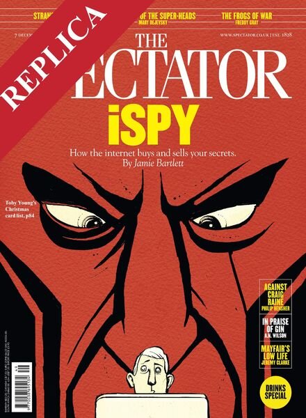 The Spectator – 7 December 2013 Cover