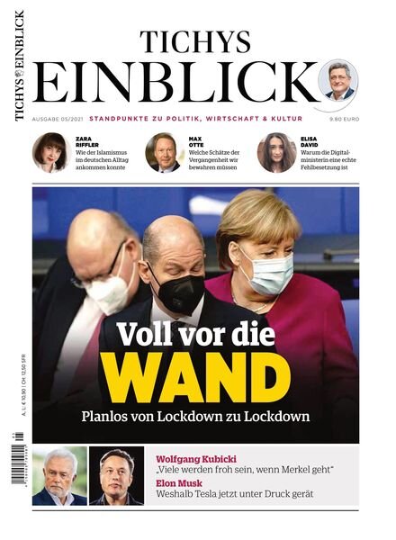Tichys Einblick – 20 April 2021 Cover