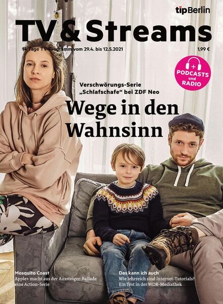 tipBerlin TV & Streams – 28 April 2021 Cover
