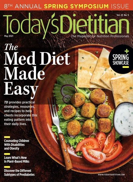 Today’s Dietitian – May 2021 Cover