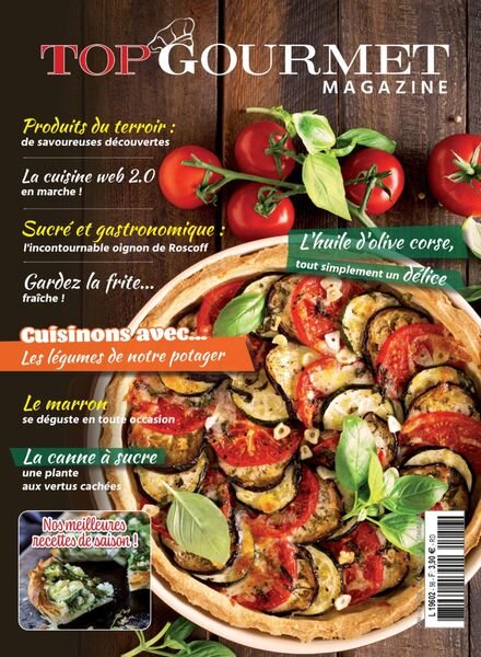 Top Gourmet Magazine – Fevrier-Avril 2021 Cover