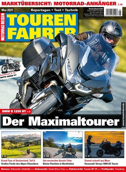 Tourenfahrer – Mai 2021 Cover
