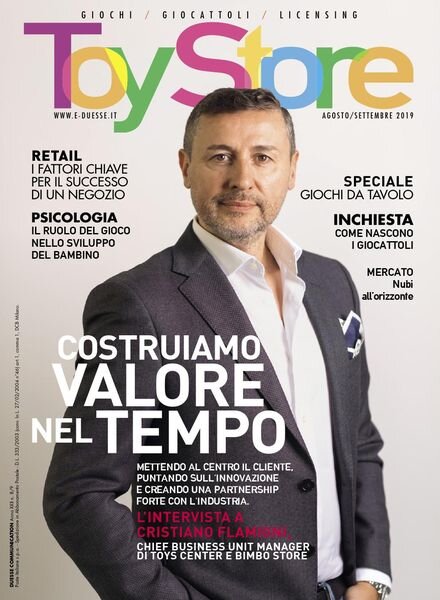 Toy Store – Agosto-Settembre 2019 Cover
