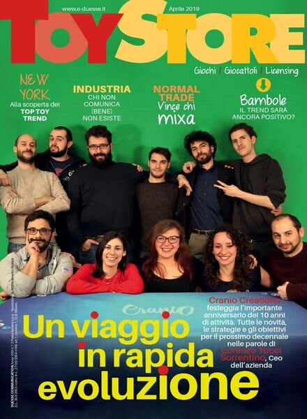 Toy Store – Aprile 2019 Cover