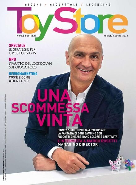 Toy Store – Aprile-Maggio 2020 Cover