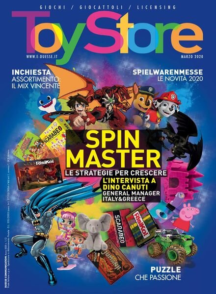 Toy Store – Marzo 2020 Cover