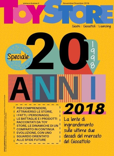 Toy Store – Novembre-Dicembre 2018 Cover