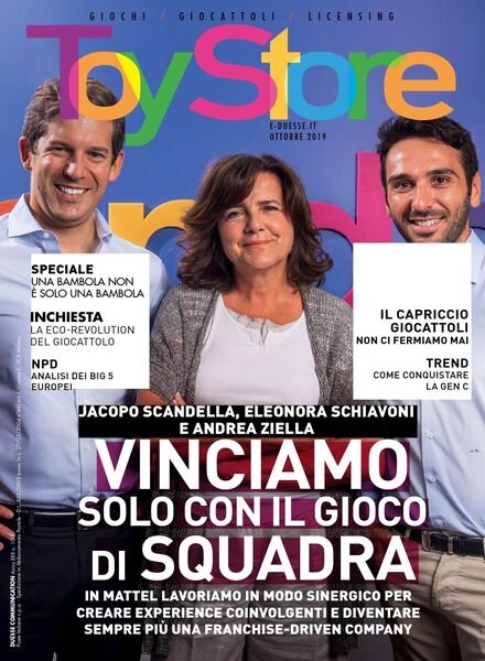 Toy Store – Ottobre 2019 Cover