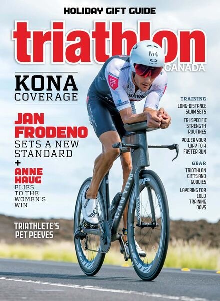 Triathlon Magazine Canada – November-December 2019 Cover