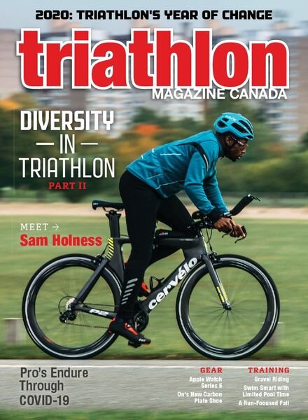 Triathlon Magazine Canada – Volume 15 Issue 5 – September-October 2020 Cover
