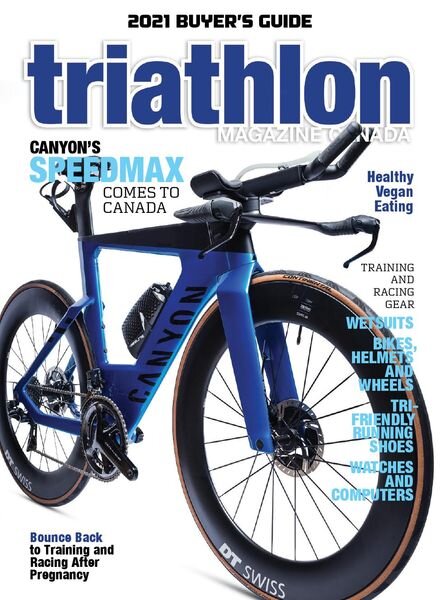 Triathlon Magazine Canada – Volume 16 Issue 2 – March-April 2021 Cover