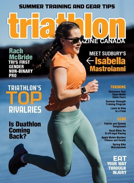 Triathlon Magazine Canada – Volume 16 Issue 3 – May-June 2021 Cover