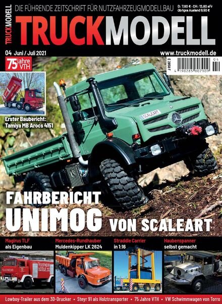 Truckmodell – Mai 2021 Cover