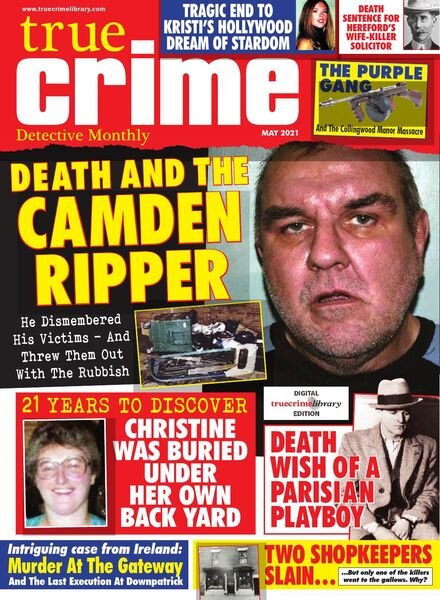True Crime – May 2021 Cover