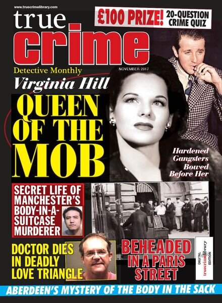 True Crime – November 2017 Cover