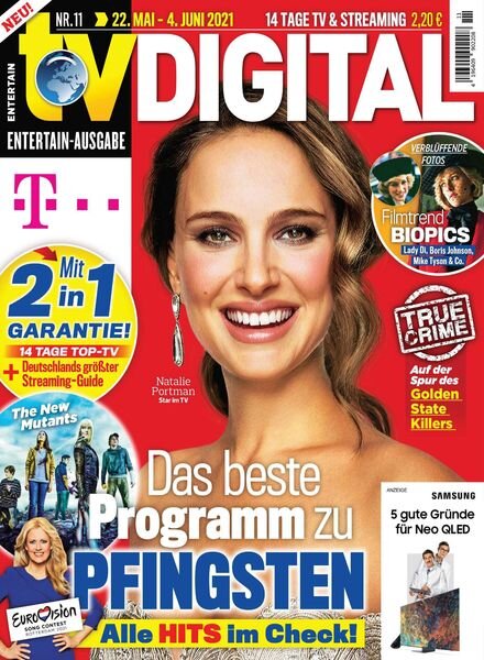 TV DIGITAL Entertain – 14 Mai 2021 Cover