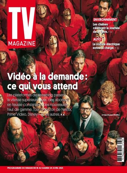 TV Magazine – 18 Avril 2021 Cover