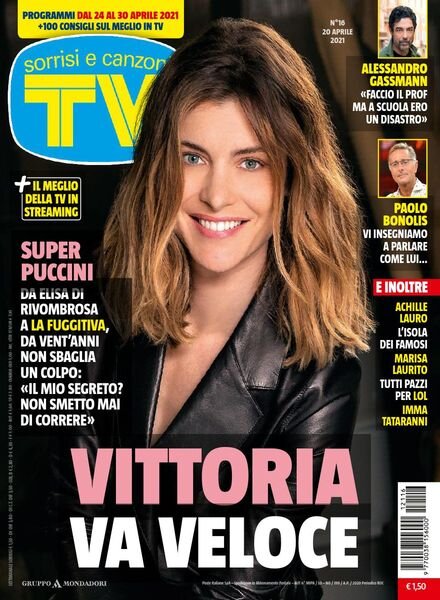 TV Sorrisi e Canzoni – 20 Aprile 2021 Cover
