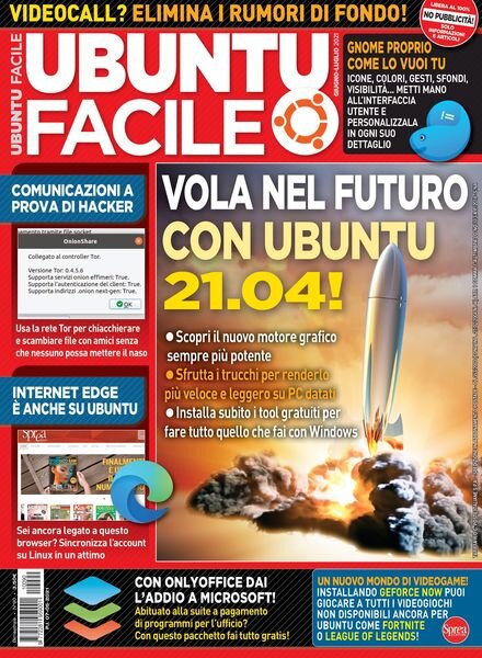 Ubuntu Facile – giugno 2021 Cover