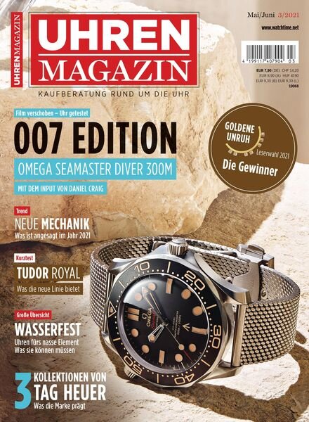 Uhren Magazin – 30 April 2021 Cover