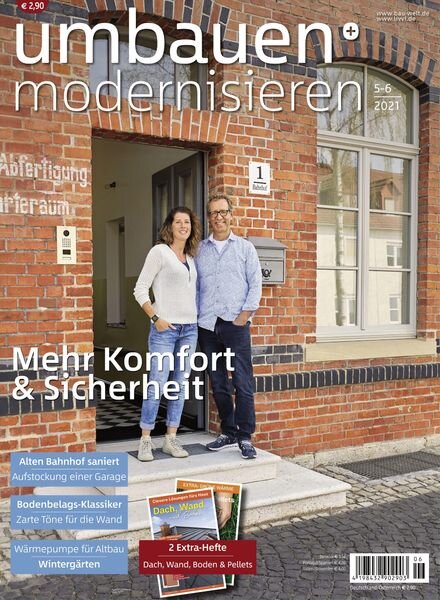 Umbauen + Modernisieren – 28 April 2021 Cover