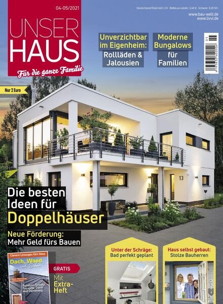 Unser Haus – April 2021 Cover