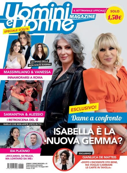 Uomini e Donne magazine – 14 maggio 2021 Cover