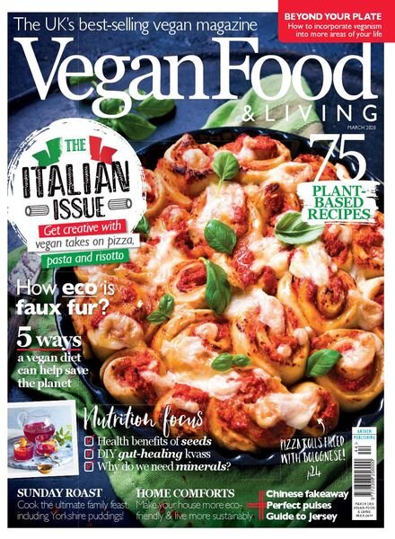 Vegan Food & Living – March 2020 Cover