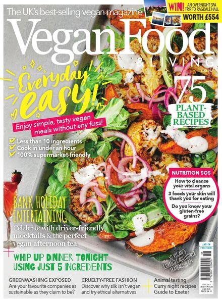 Vegan Food & Living – May 2021 Cover