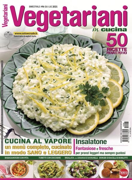 Vegetariani in Cucina – giugno 2021 Cover