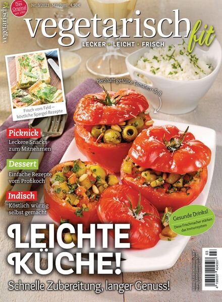 vegetarisch fit – 05 Mai 2021 Cover