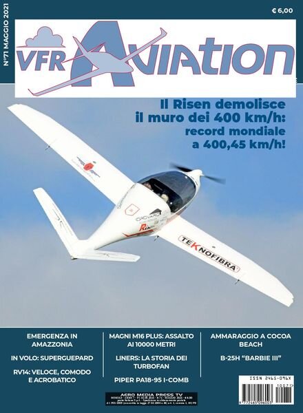 VFR Aviation – Maggio 2021 Cover