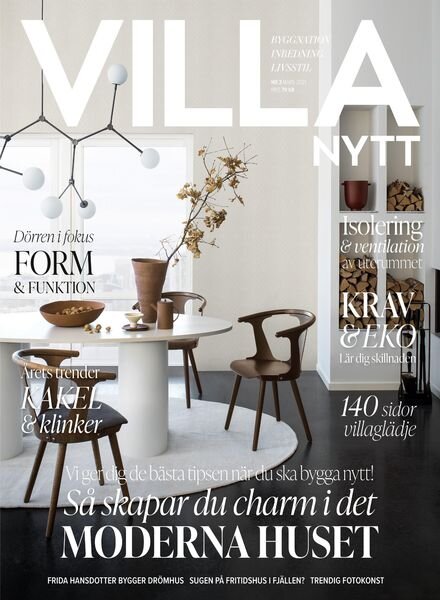 Villanytt – 22 mars 2021 Cover