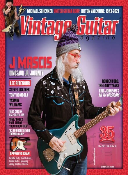 Vintage Guitar – June 2021 Cover