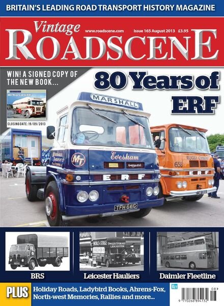 Vintage Roadscene – Issue 165 – August 2013 Cover