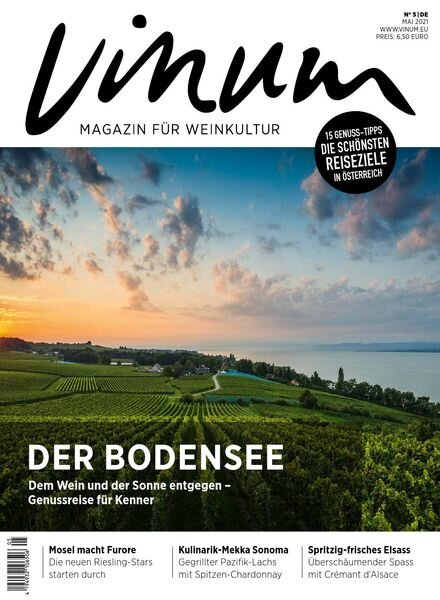 Vinum – Mai 2021 Cover