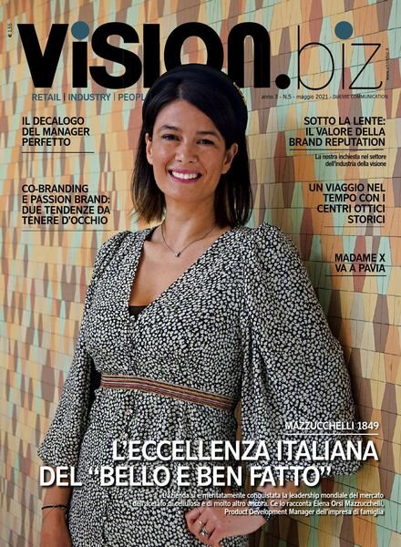 Vision.biz – Maggio 2021 Cover
