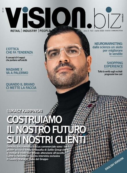 Vision.biz – Marzo 2020 Cover