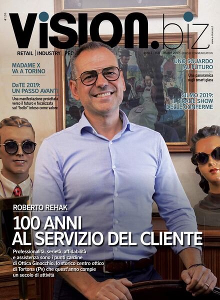 Vision.biz – Ottobre 2019 Cover