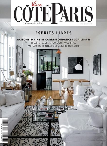 Vivre Cote Paris – avril 2021 Cover