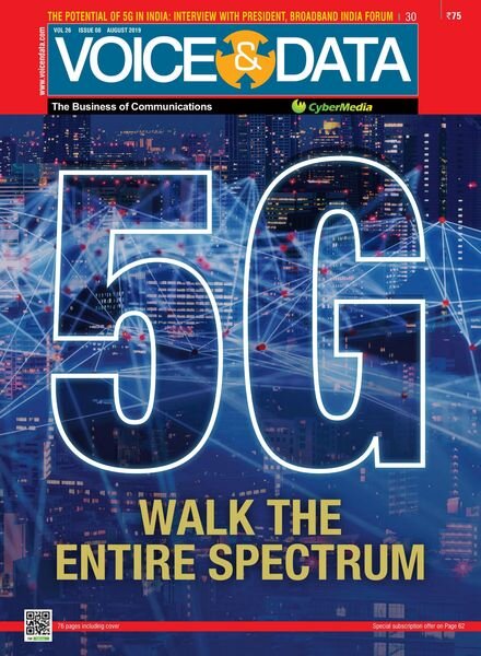 Voice & Data – August 2019 Cover