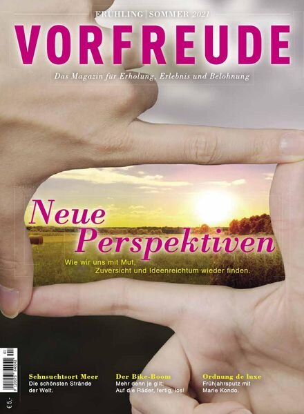 VORFREUDE – Januar 2021 Cover