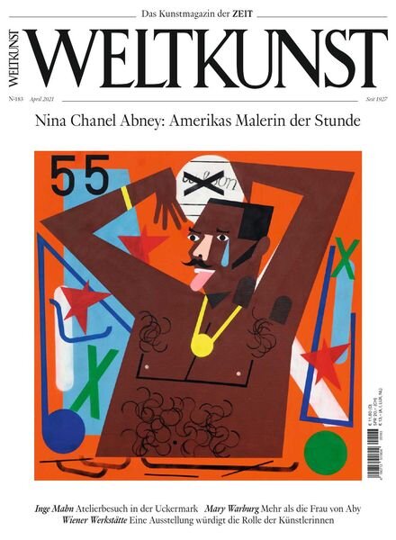 Weltkunst – April 2021 Cover
