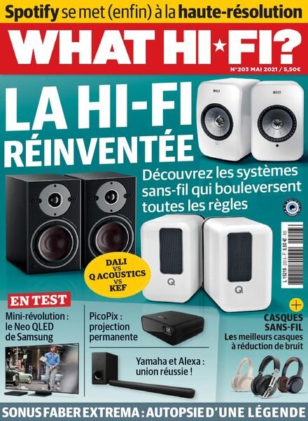 What Hifi France – mai 2021 Cover