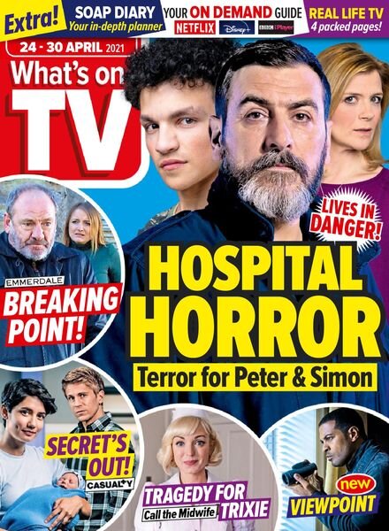 What’s on TV – 24 April 2021 Cover