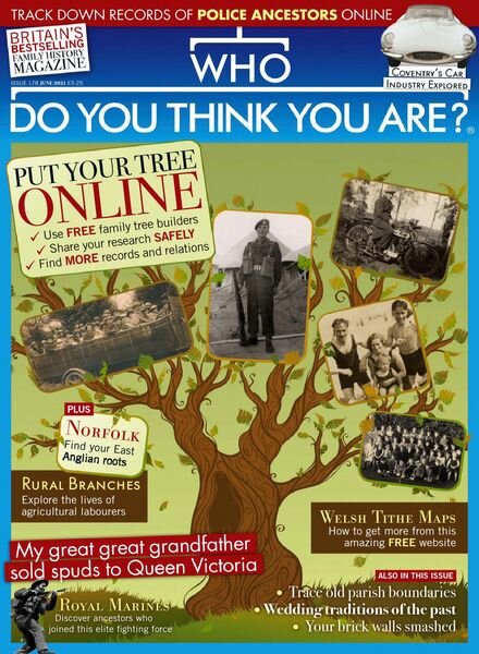 Who Do You Think You Are – June 2021 Cover
