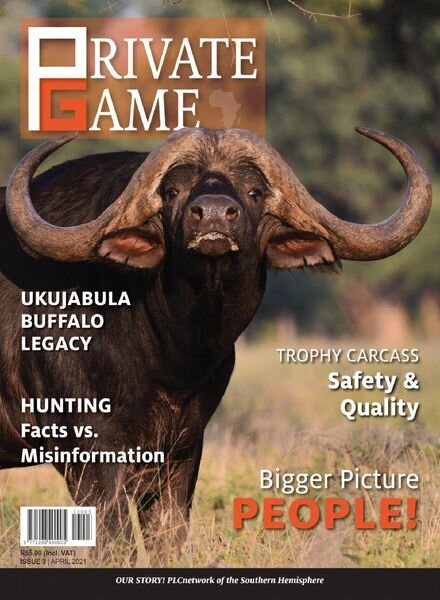 Wildlife Ranching Magazine – April 2021 Cover