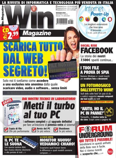Win Magazine – Maggio 2021 Cover