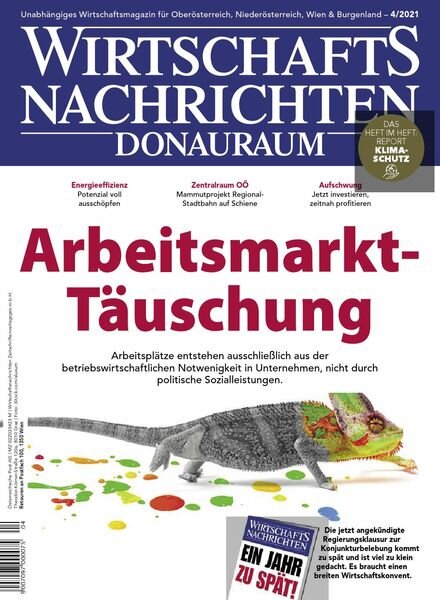 Wirtschaftsnachrichten – April 2021 Cover