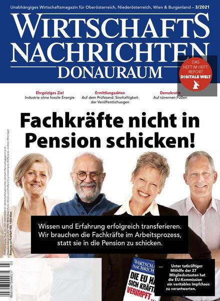 Wirtschaftsnachrichten – Marz 2021 Cover